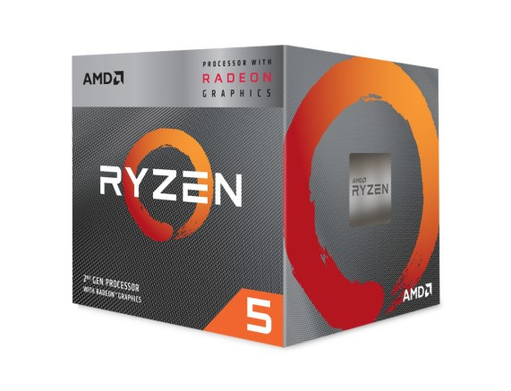 AMD Ryzen 5 3400G 4,2GHz AM4 6MB Cache Wraith Spire