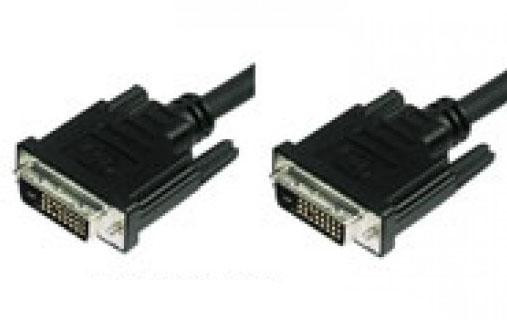 Techly DVI-D Dual-Link Kabel St/St schwarz 1,8m