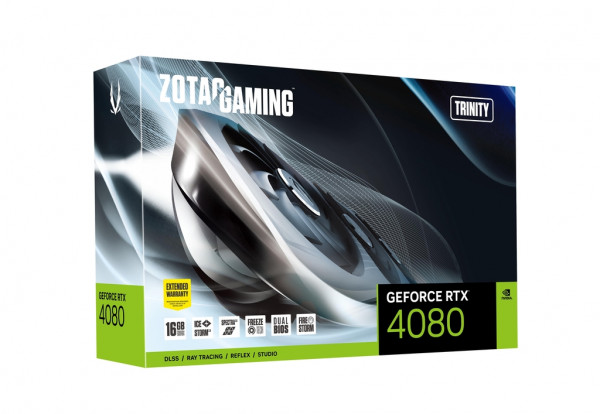 --Zotac RTX 4080 Trinity 16GB GDDR6X HDMI 3xDP
