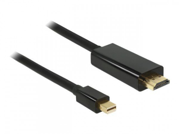 Displayport Kabel Delock mini DP -> HDMI St/St 2.00m schwarz