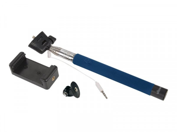 Selfie-Stick Ultron cable Pro blau