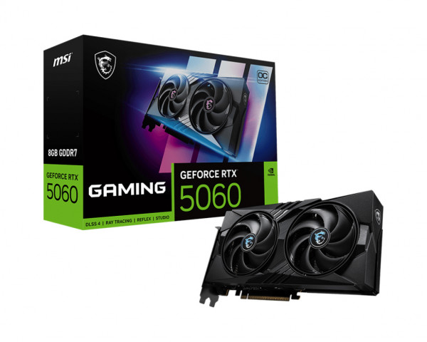 MSI RTX5060 Gaming OC 8GB GDDR7 HDMI 3xDP