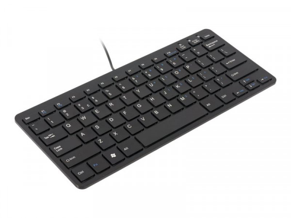R-Go Compact-Tastatur UK-Layout schwarz