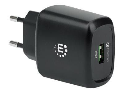 MANHATTAN USB-Ladegerät USB-A Qualcomm Quick Charge 18W