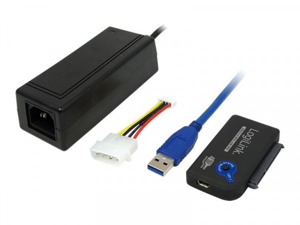 LogiLink Adapter USB 3.0 > SATA mit OTB m. NT