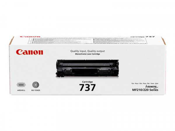 Toner Canon 737 black 2100 Seiten