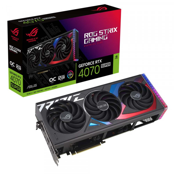 ASUS ROG-STRIX-RTX4070S-O12G-GAMING 12GB GDDR6X HDMI DP