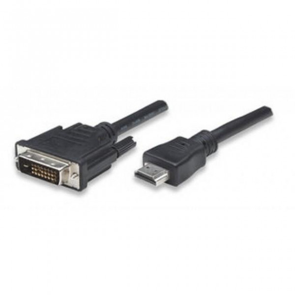 Techly HDMI zu DVI-D Kabel 3m schwarz