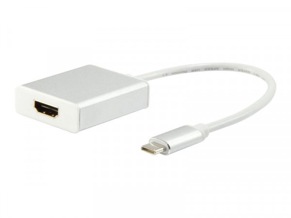 Equip Adapterkabel USB-C -> HDMI St/Bu 0.15m weiß