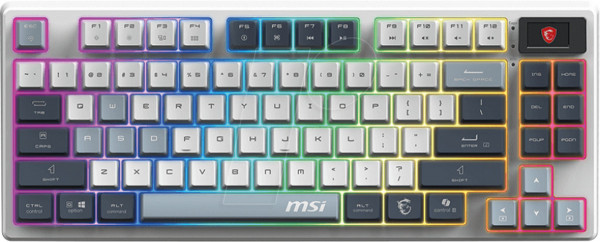 MSI FORGE GK600 TKL W SKY Gaming Keyboard Wireless