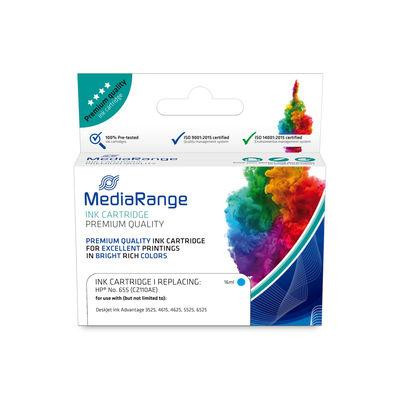 MediaRange Patrone HP NR 655 mit Chip cyan