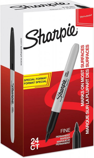 Sharpie Marker Fein Rundspitze Value Pack 24 Stück