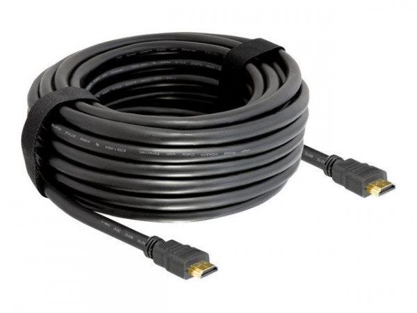HDMI Kabel Delock Ethernet A -> A St/St 10.00m 4K Gold