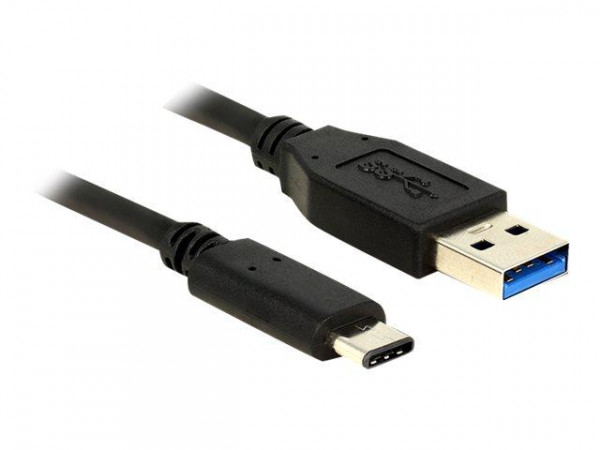 USB3.1 Kabel Delock C -> A St/St 0.50m schwarz