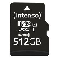 SD MicroSDXC Card 512GB Intenso UHS-I inkl. SD- Adapter