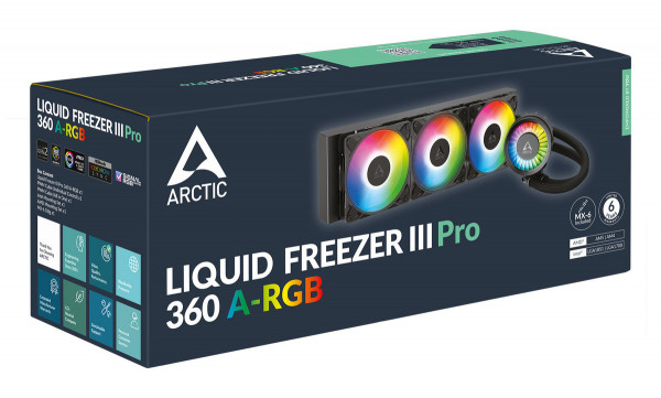 ARCTIC WAK Liquid Freezer Pro III 360 A-RGB (Black)