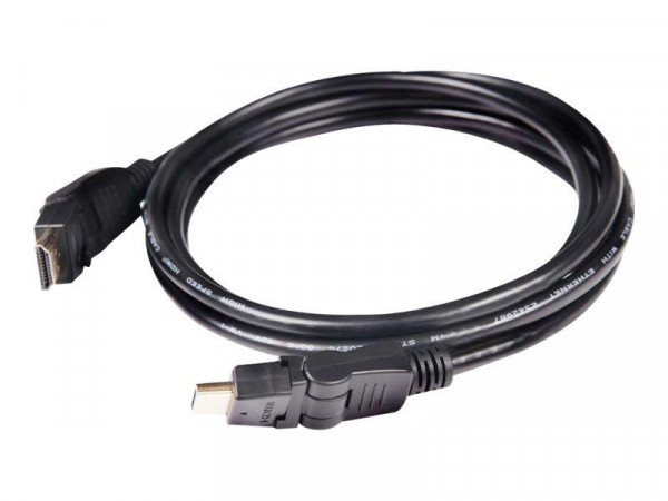 Club3D HDMI-Kabel A -> A 2.0 360° Drehbar 4K60Hz UHD 2