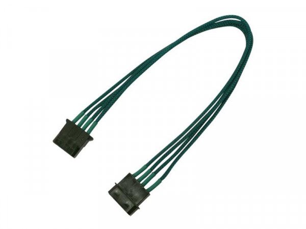 Kabel Nanoxia 4-Pin Verlängerung, 30 cm, Single, grün