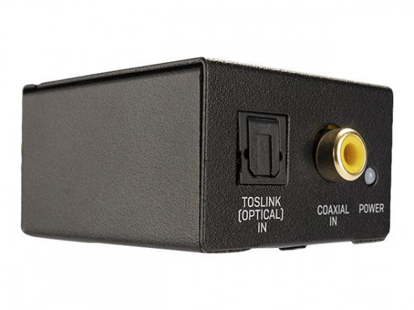 Lindy DA-Wandler,TosLink (optisch) & koaxial an RCA-Stereo