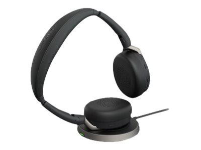 Jabra Headset Evolve2 65 Flex USB-A UC Stereo WLC schnurlos