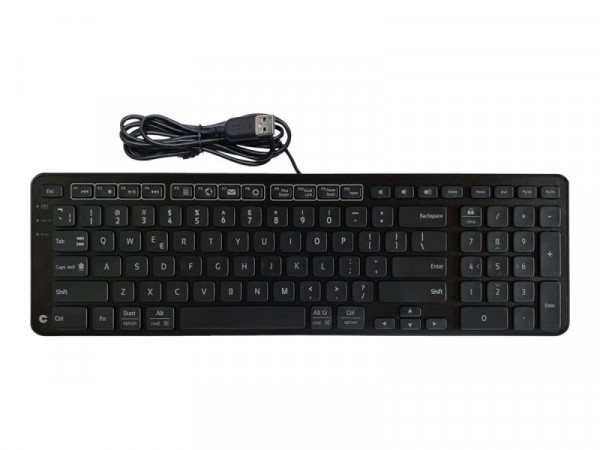 Contour New Balance Tastatur wired US-Layout schwarz