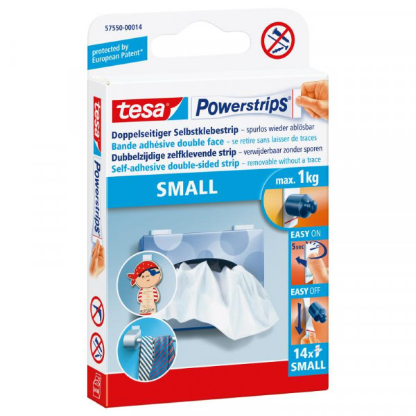 tesa Powerstrips Small