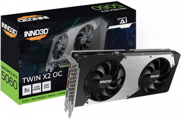 Inno3D RTX5060 Twin X2 OC 8GB GDDR7 HDMI 3xDP