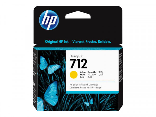 HP 712 Gelb Tintenpatrone