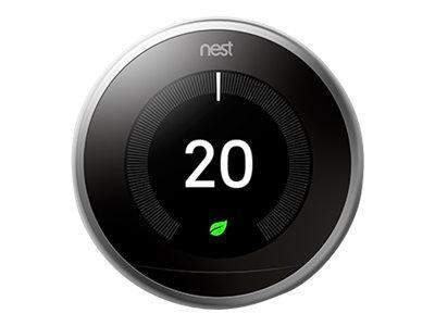 Google Nest Learning Thermostat V3 Premium Steel