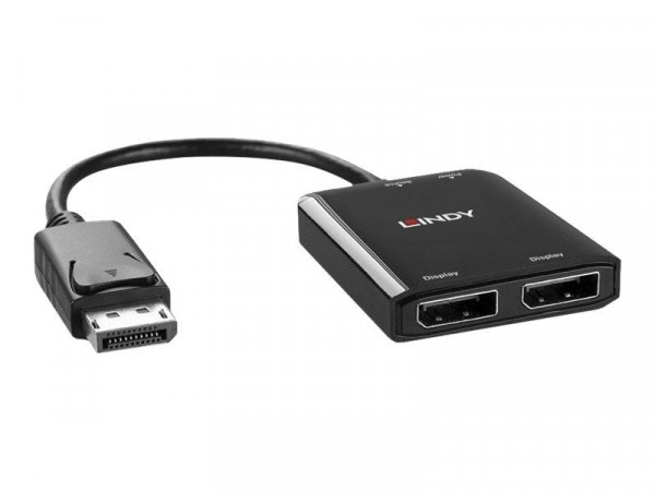 LINDY 2 Port DisplayPort 1.2 MST Hub