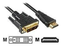Sharkoon Kabel HDMI -> DVI-D (18+1) 2m schwarz