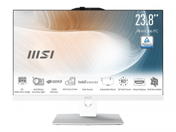 MSI Modern AM242P 1M-1206DE 23.8" i3-100U white 16GB 256GB