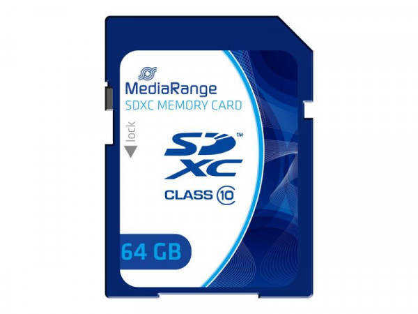 MediaRange SD Card 64GB SDXC CL.10