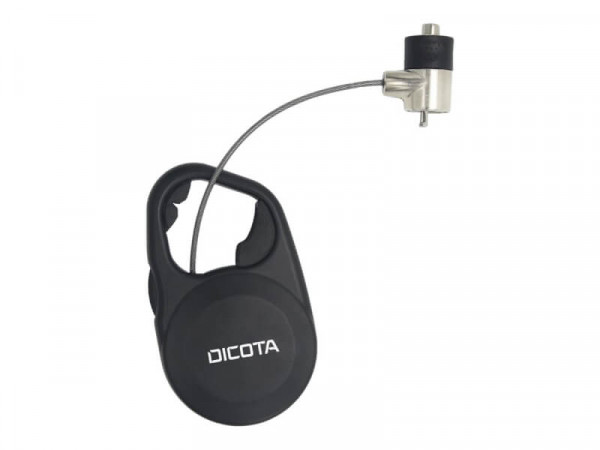 Dicota Security Cable T-Lock Retractable, keyed, 3x7mm slot