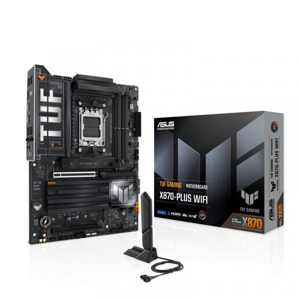 Mainboard ASUS TUF GAMING X870-PLUS WIFI (AMD,AM5,DDR5,ATX)