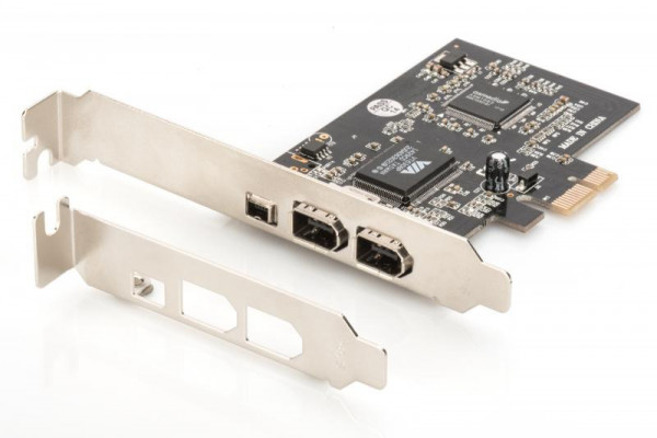 DIGITUS PCI Expr Card 2x Firewire400 ext, +1x FW400 int