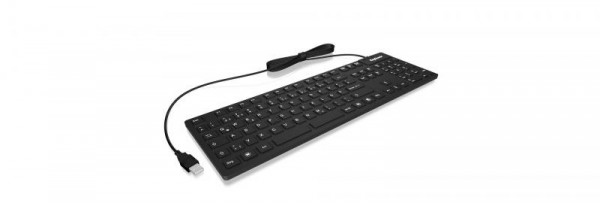 Tastatur Keysonic KSK-8030IN (FR) Industrietastatur 105T black