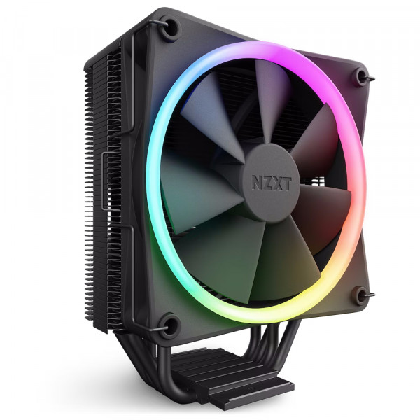 NZXT T120 CPU Air Cooler Black with 120mm RGB Fan