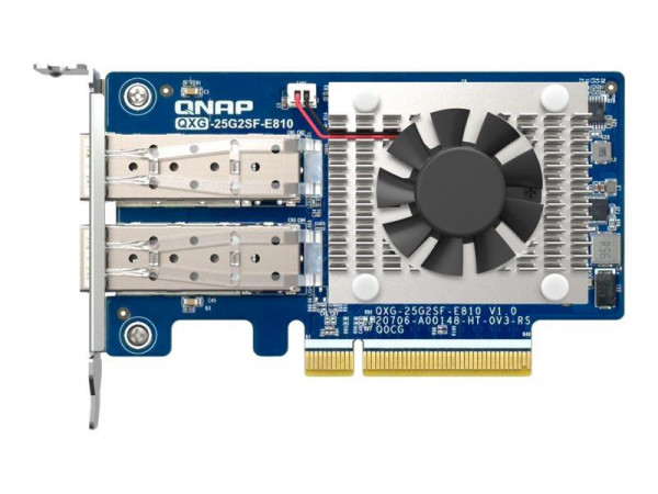 QNAP QXG-25G2SF-E810 Netzwerkadapter PCIe 25GBE SFP28