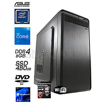 PC OfficeLine i5-11400-SSD-W10Pro WiFi