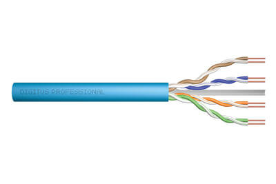 DIGITUS CAT.6A U/UTP Verlegekabel, Simplex 305m grau