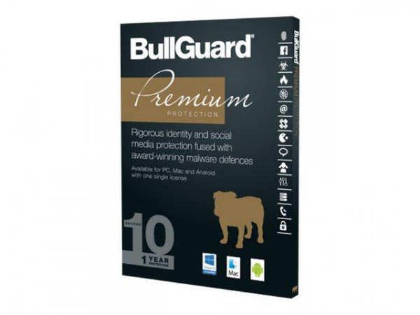 BullGuard Premium Protection Retail 1Jahr/10 Geräte