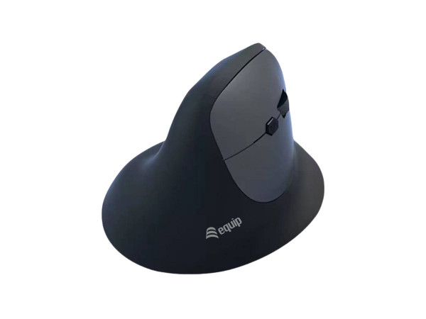 Equip Ergonomische Maus DM 2.4Ghz+BT R schwarz