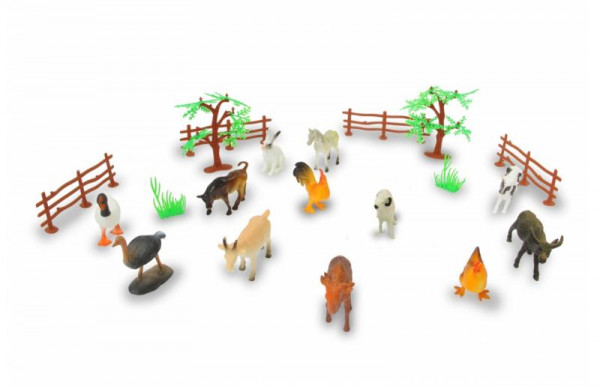 Jamara Tierspielset Farm Animals 3,5" 20tlg. 3+