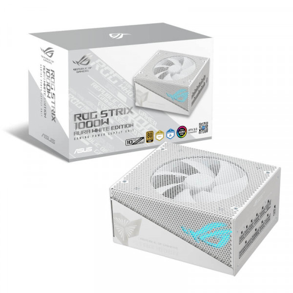 Asus Netzteil ROG Strix 1000 Gold Aura White Edition Netztei