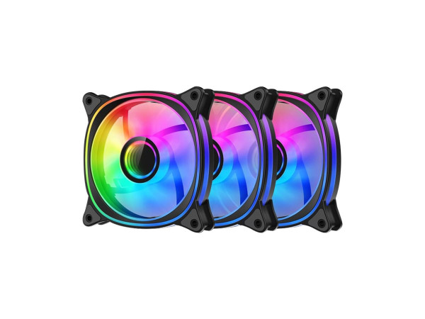LC-Power Lüfter 120*120*25 LC-CF-120-ARGB-KIT-B ARGB (B)