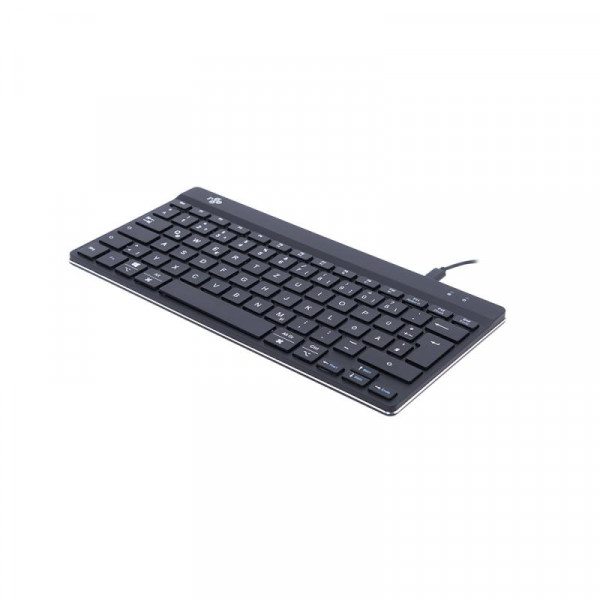 R-Go Compact Break Tastatur DE-Layout schwarz