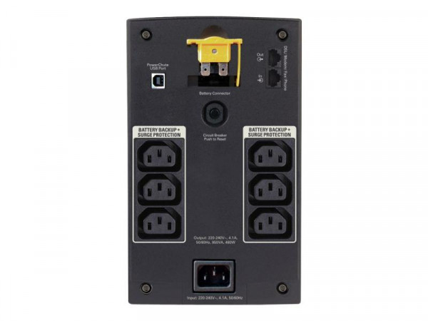 APC USV BX950UI BACKUPS 950VA 230V AVR IEC-Ausgänge