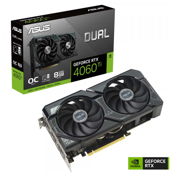 ASUS DUAL-RTX4060TI-O8G-SSD 8GB GDDR6 HDMI DP