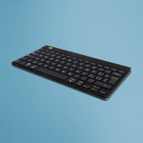 R-Go Tastatur Compact Break IT-Layout Bluetooth schwarz